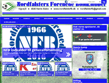 Tablet Screenshot of nordfalsterfb.dk